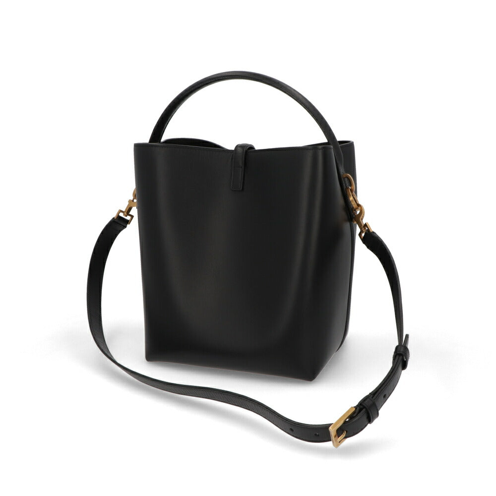SAINT LAURENT バッグ ブラック 2WAYバッグ ショルダーバッグ バケットバッグ 742828 2R20W