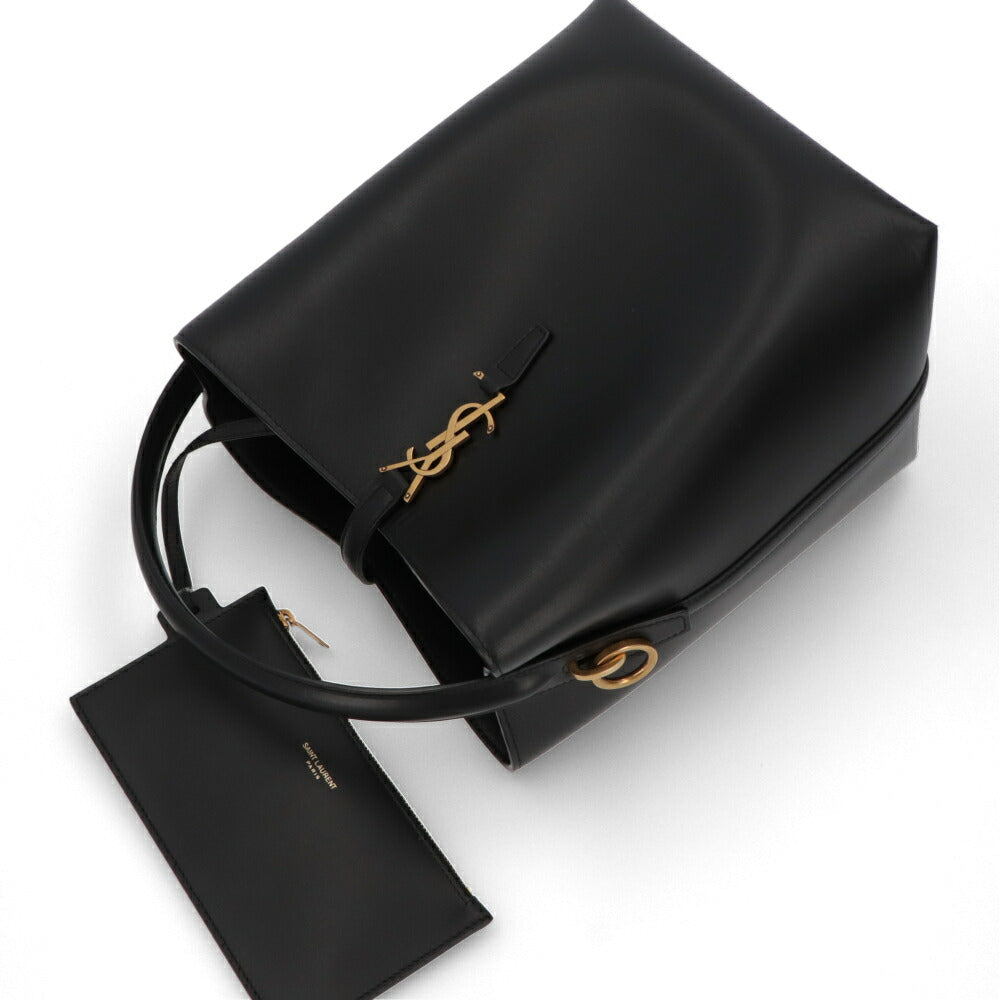 SAINT LAURENT バッグ ブラック 2WAYバッグ ショルダーバッグ バケットバッグ 742828 2R20W