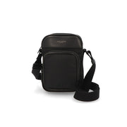 SAINT LAURENT バッグ ショルダーバッグ メンズ  ブラック ポリアミド レザー PHONE POUCH CITY 79661 AADBA