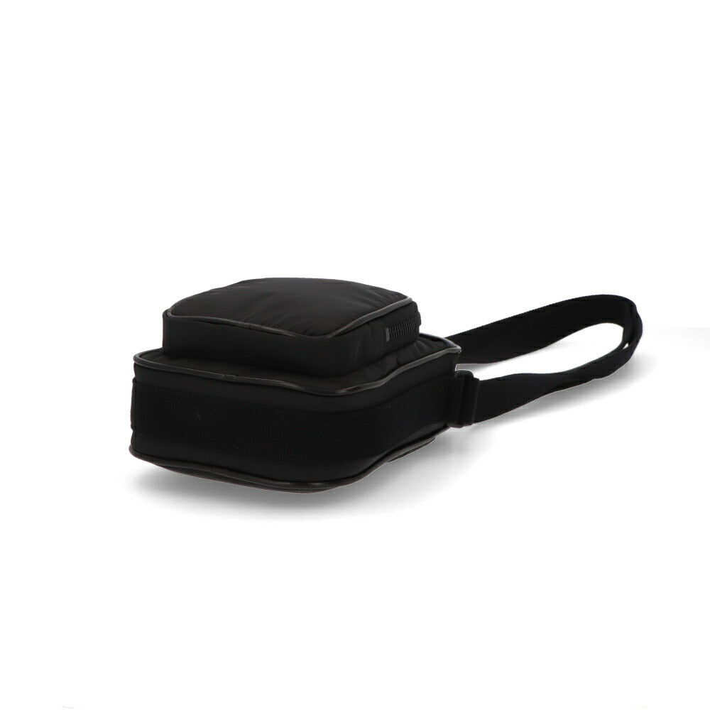 SAINT LAURENT バッグ ショルダーバッグ メンズ  ブラック ポリアミド レザー PHONE POUCH CITY 79661 AADBA