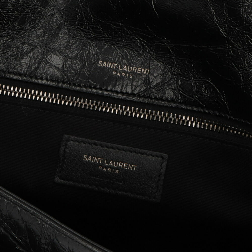 SAINT LAURENT サンローラン レディース バッグ ショルダーバッグ ニキ ミディアム ブラック レザー チェーンショルダー 633158 0EN04