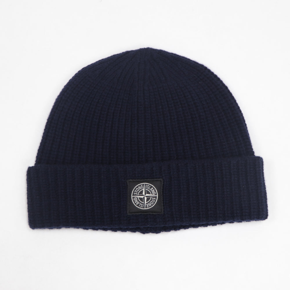 ストーンアイランド 7915N10B5 A0020 ニット帽 ネイビー