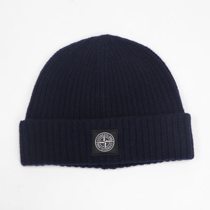ストーンアイランド 7915N10B5 A0020 ニット帽 ネイビー