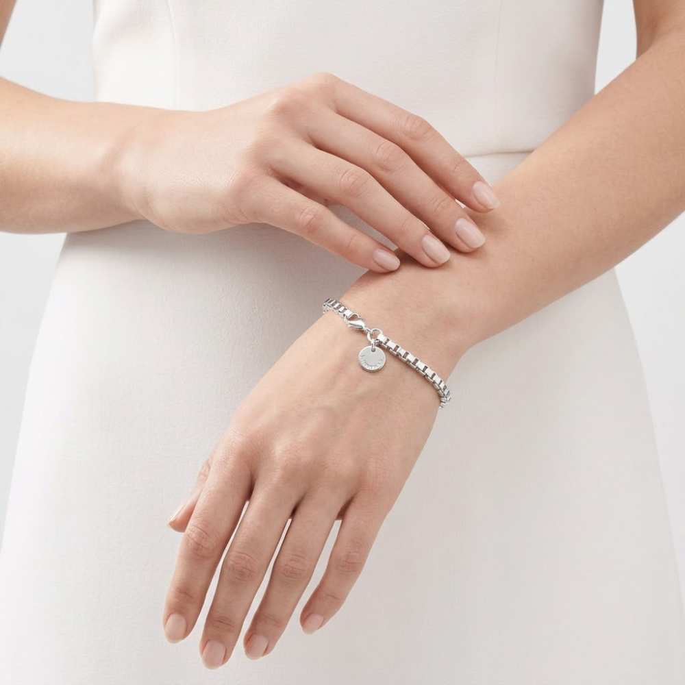 Tiffany & Co ティファニー ユニセックス アクセサリー ブレスレット シルバー シルバー925 ベネチアンリンク 12818203