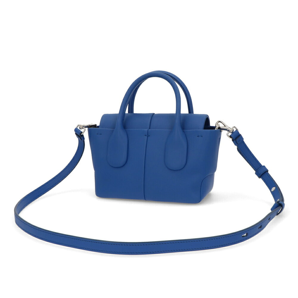 トッズ TOD'S バッグ ショルダーバッグ レディース DI Tote Mini ブラック ブルー クロスボディ 2WAY XBWDBRJ0100YAT