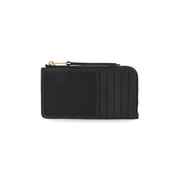TORY BURCH トリー バーチ レディース カードケース ブラック レザー キャンバス フラグメントケース モノグラム 159293