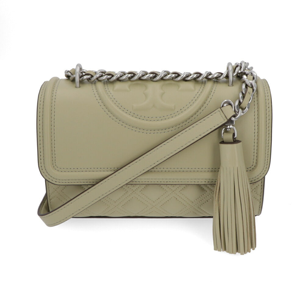 Tory Burch FLEMING SMALL CONVERTIBLE SHOULDER BAG オリーブ チェーンバッグ ミニバッグ 75576