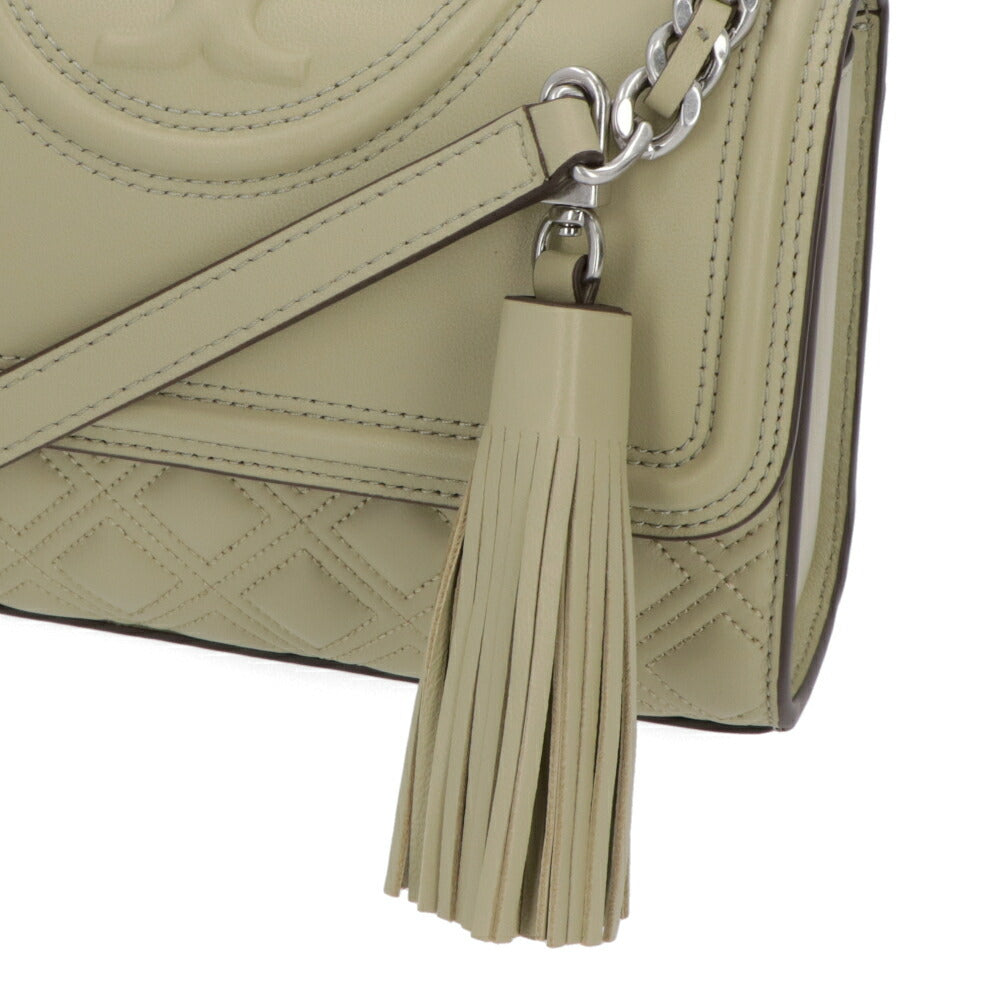 Tory Burch トリーバーチ  FLEMING SMALL CONVERTIBLE SHOULDER BAG オリーブ チェーンバッグ ミニバッグ 75576