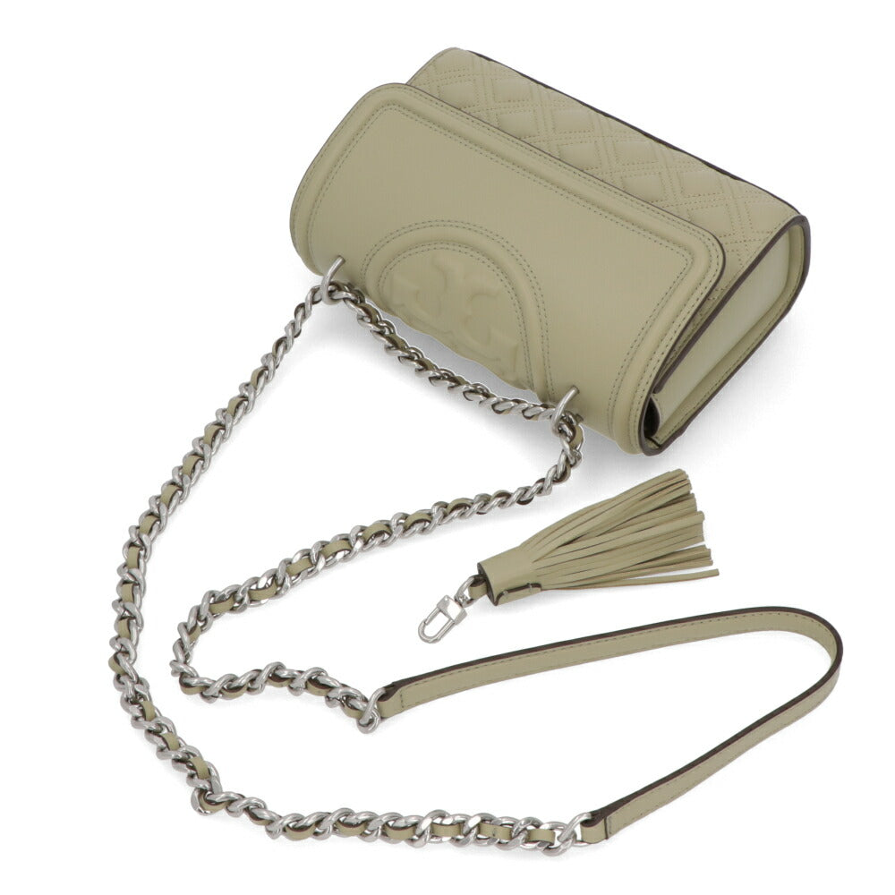 Tory Burch トリーバーチ  FLEMING SMALL CONVERTIBLE SHOULDER BAG オリーブ チェーンバッグ ミニバッグ 75576