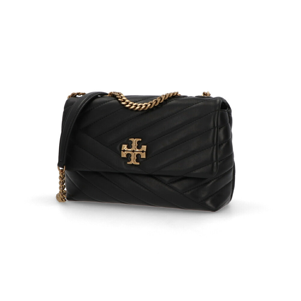 Tory Burch ショルダーバッグ KIRA CHEVRON SMALL ブラック キルティング ミニバッグ 90452