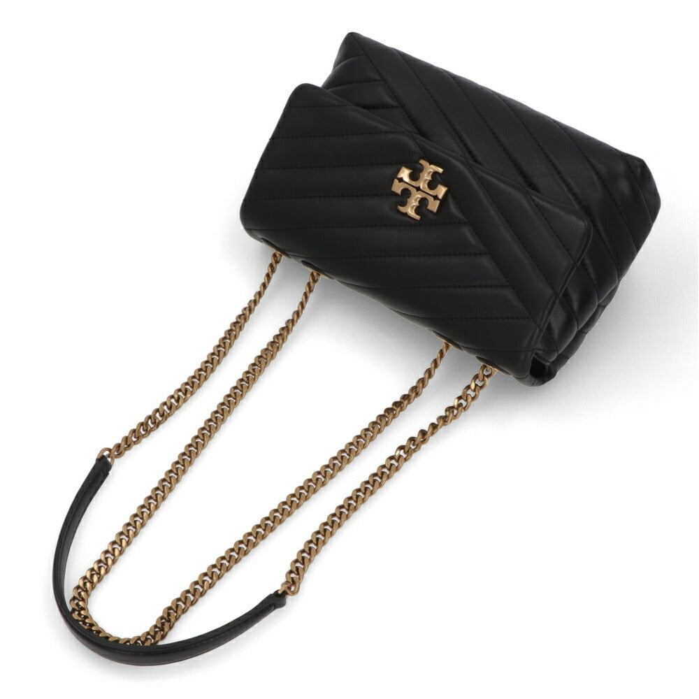 Tory Burch ショルダーバッグ KIRA CHEVRON SMALL ブラック キルティング ミニバッグ 90452