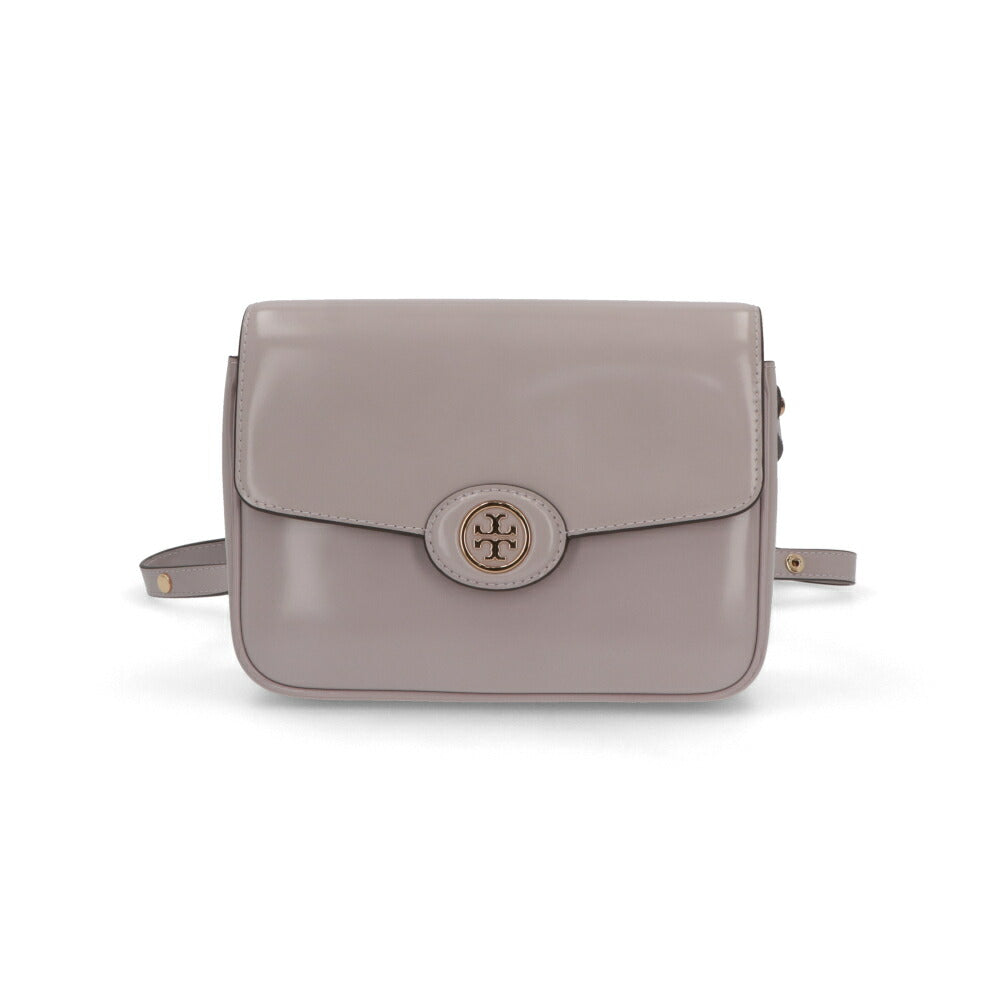 Tory Burch ショルダーバッグ Robinson Spazzolato Convertible ライトパープル ミニバッグ ダブルT 143122