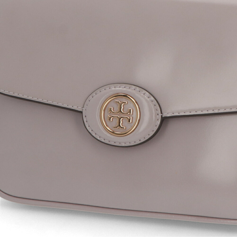 Tory Burch トリーバーチ  ショルダーバッグ Robinson Spazzolato Convertible ライトパープル ミニバッグ ダブルT 143122