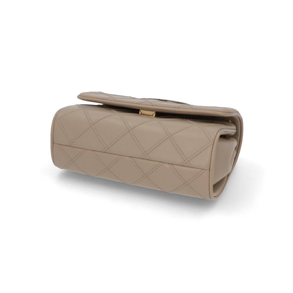 Tory Burch ショルダーバッグ  モカベージュ チェーンバッグ クロスボディバッグ ミニ 143249