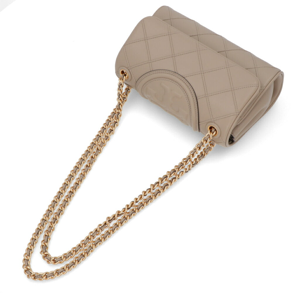 Tory Burch ショルダーバッグ  モカベージュ チェーンバッグ クロスボディバッグ ミニ 143249