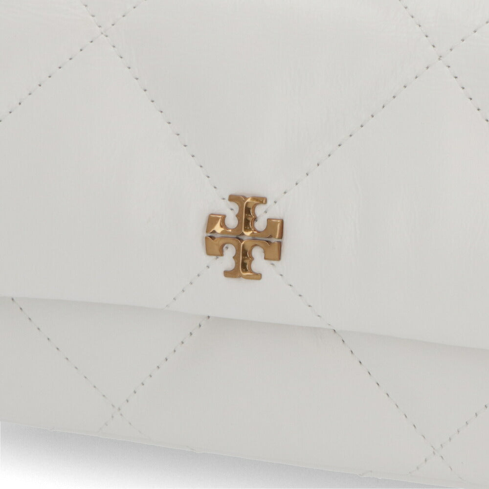 Tory Burch ショルダーバッグ MINI KIRA DIAMOND QUILT FLAP BAG ホワイト クロスボディバッグ キルティング チェーンバッグ 154710