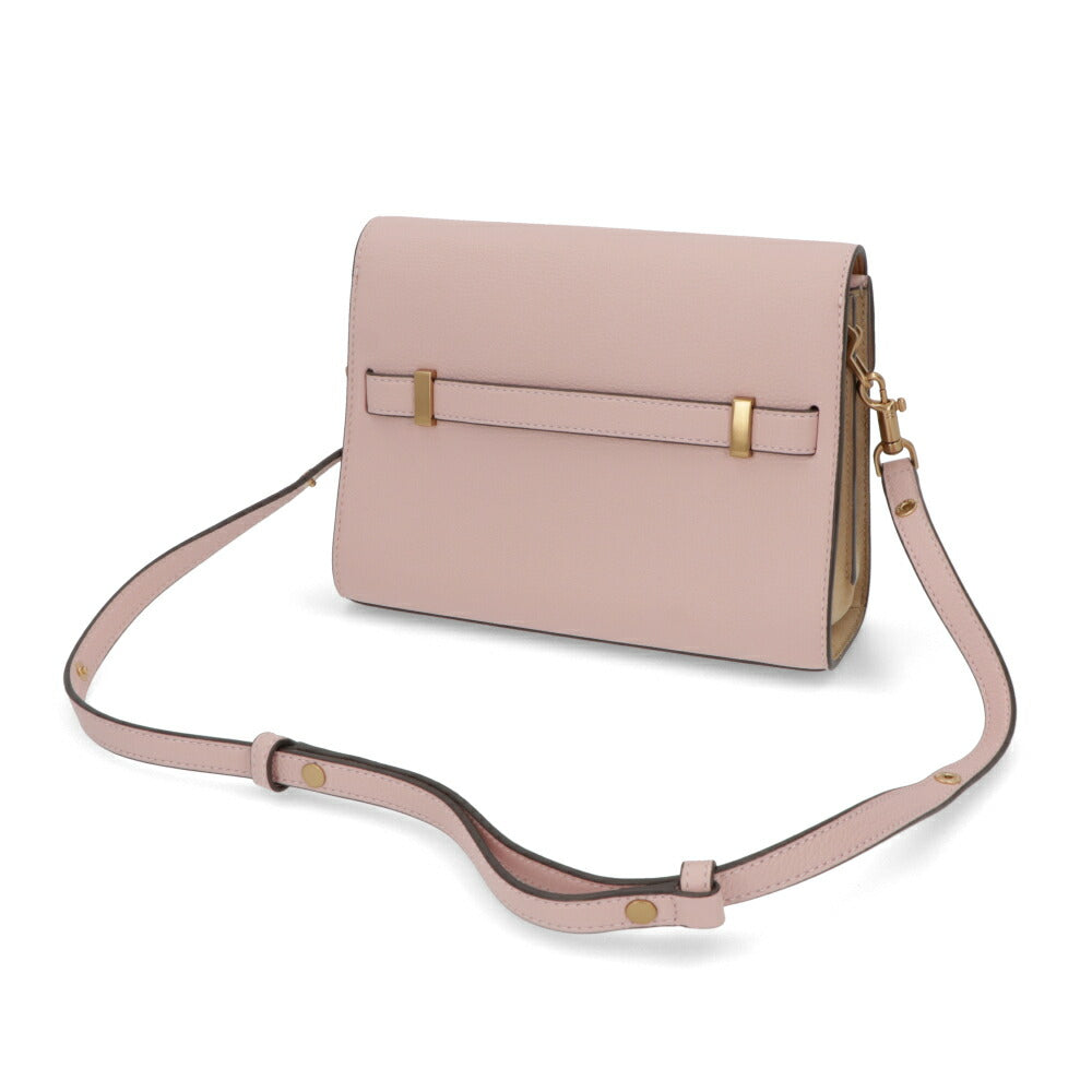 Tory Burch トリーバーチ  ショルダーバッグ  ピンク スエード ミニバッグ バイカラー 161372