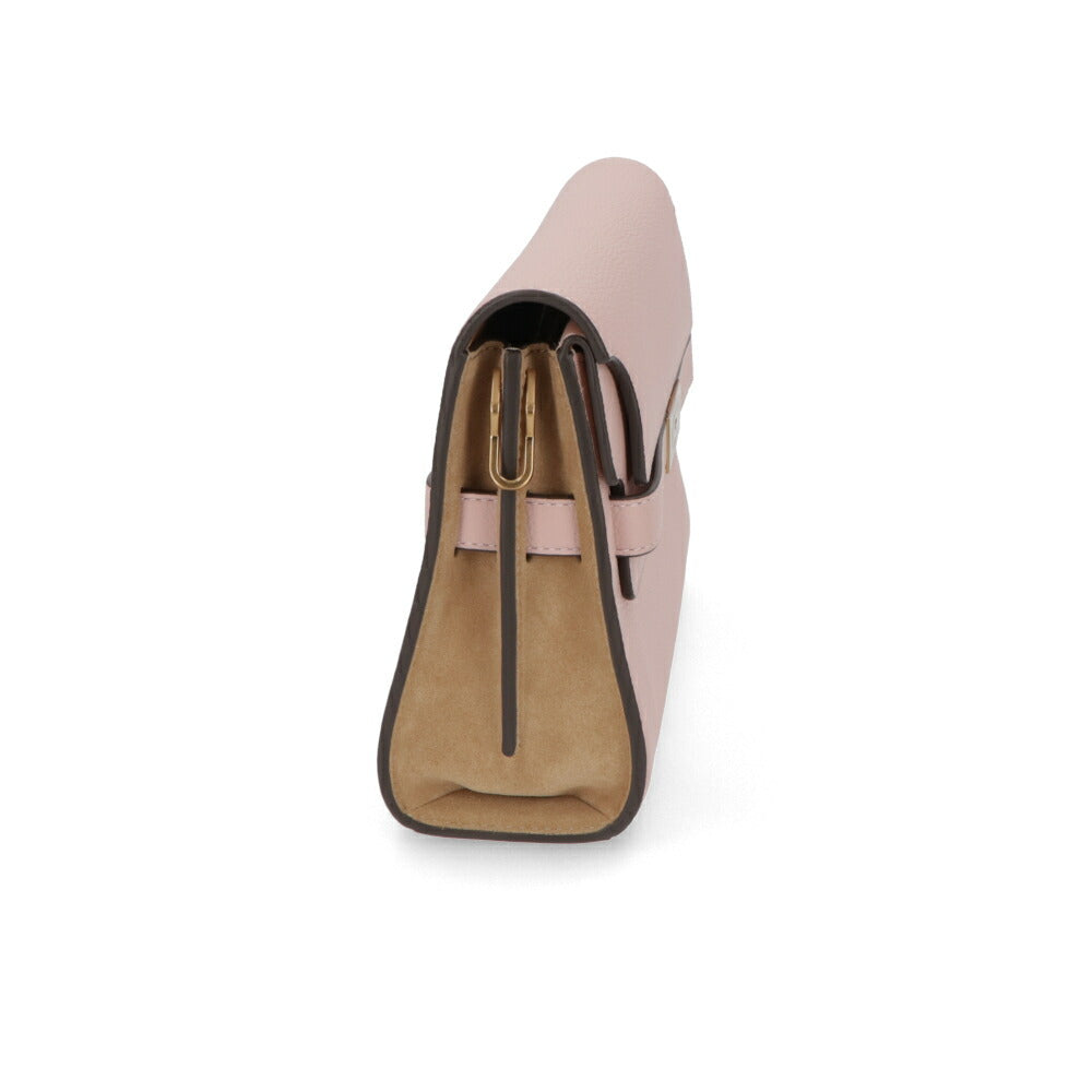 Tory Burch トリーバーチ  ショルダーバッグ  ピンク スエード ミニバッグ バイカラー 161372