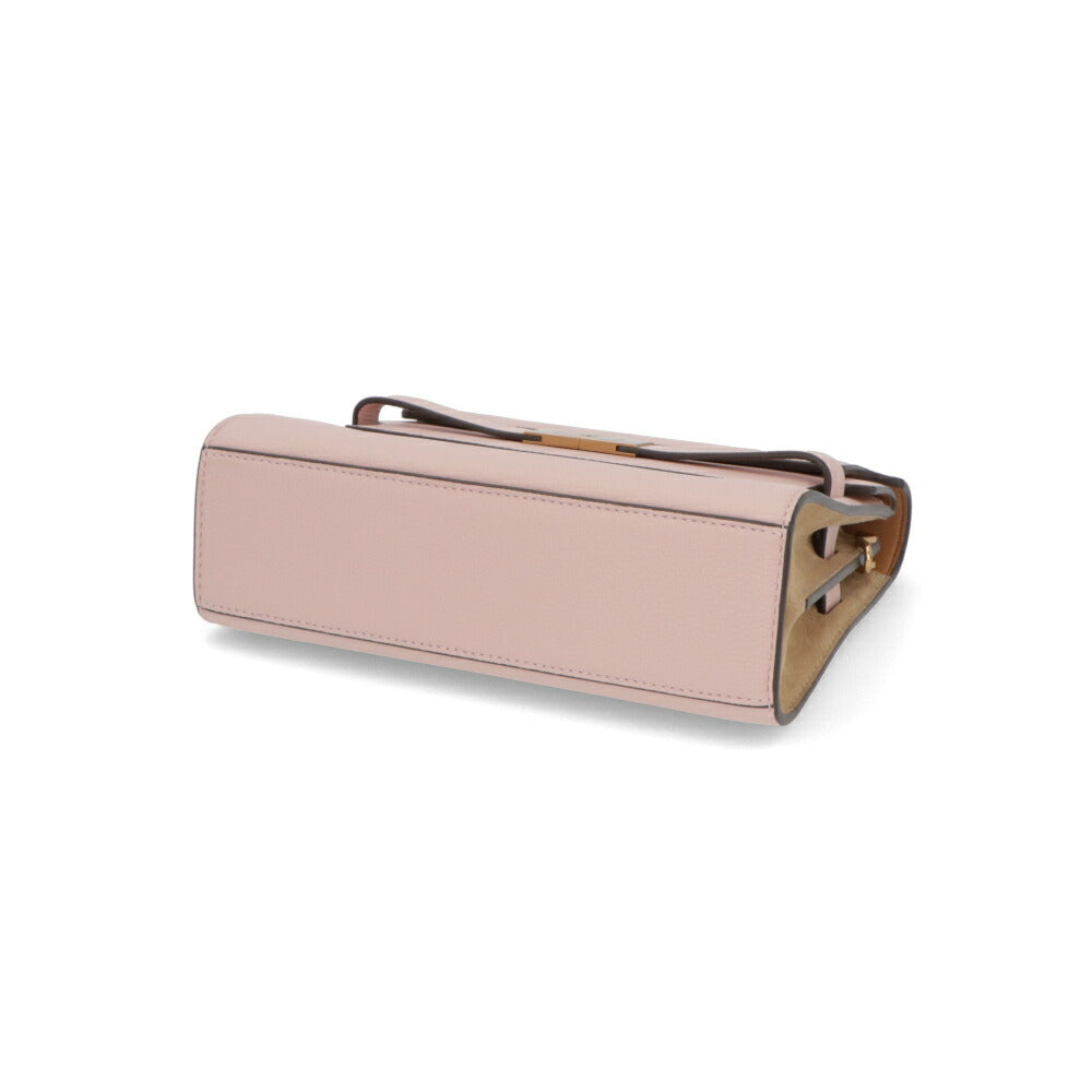 Tory Burch トリーバーチ  ショルダーバッグ  ピンク スエード ミニバッグ バイカラー 161372