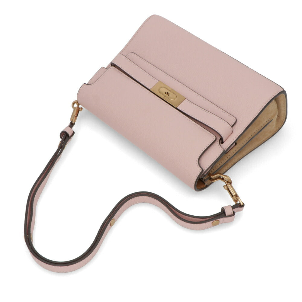Tory Burch トリーバーチ  ショルダーバッグ  ピンク スエード ミニバッグ バイカラー 161372