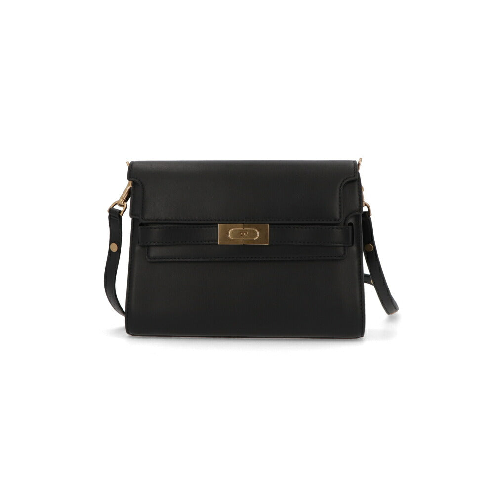 Tory Burch ショルダーバッグ リー・ラジウィル ブラック ミニバッグ バイカラー 158720