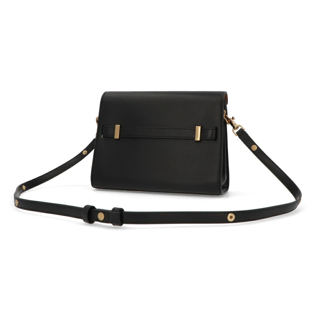 Tory Burch ショルダーバッグ リー・ラジウィル ブラック ミニバッグ バイカラー 158720