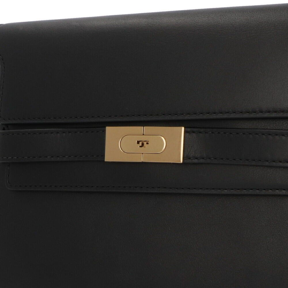 Tory Burch ショルダーバッグ リー・ラジウィル ブラック ミニバッグ バイカラー 158720