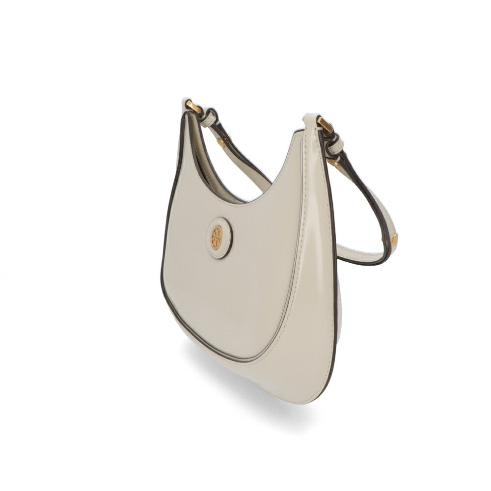 Tory Burch トリーバーチ  ハンドバッグ ROBINSON SPAZZOLATO アイボリー ショルダーバッグ ホーボーバッグ  154729