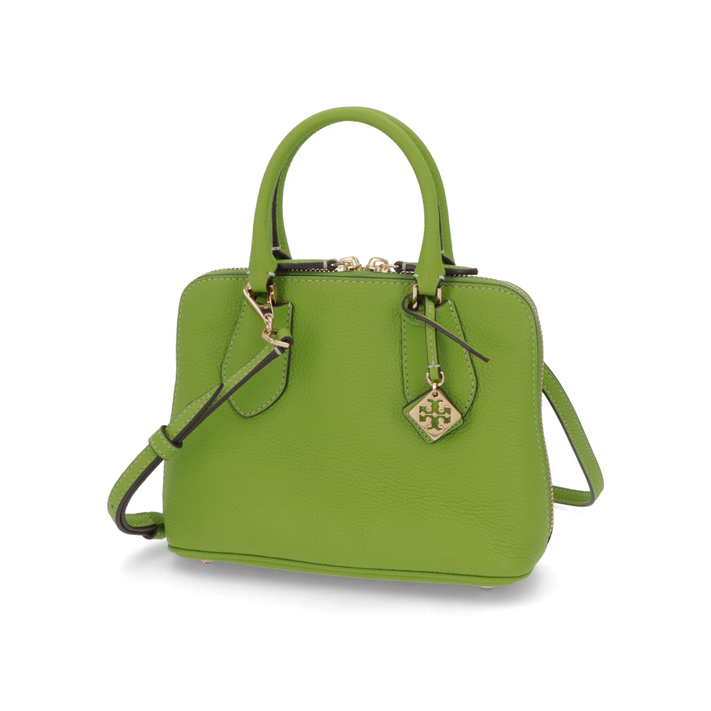 Tory Burch トリーバーチ  ハンドバッグ Mini Swing ライトグリーン ポピーレッド コーラルピンク ペブルドレザー クロスボディ ミニバッグ  155619