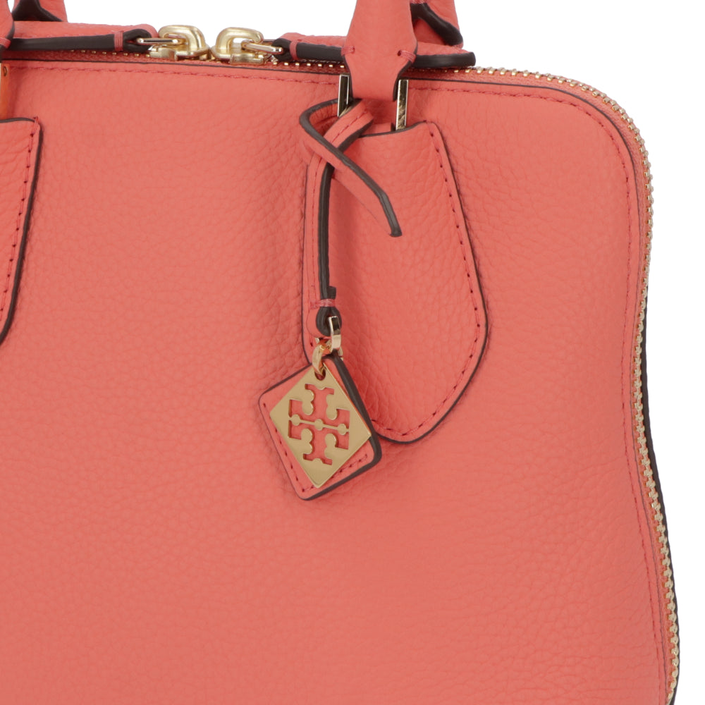 Tory Burch トリーバーチ  ハンドバッグ Mini Swing ライトグリーン ポピーレッド コーラルピンク ペブルドレザー クロスボディ ミニバッグ  155619