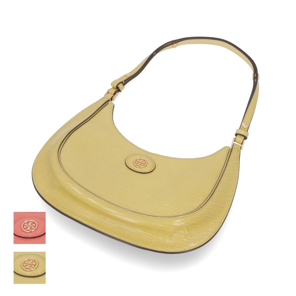 Tory Burch トリーバーチ ショルダーバッグ コーラルピンク イエロー