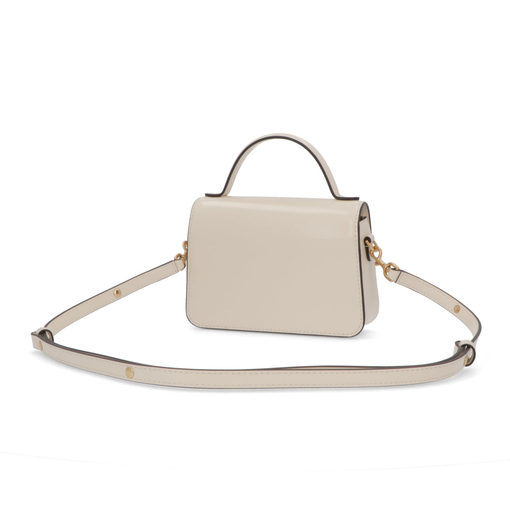 Tory Burch ハンドバッグ ROBINSON ライトクリーム ショルダーバッグ クロスボディ 2WAY 153233