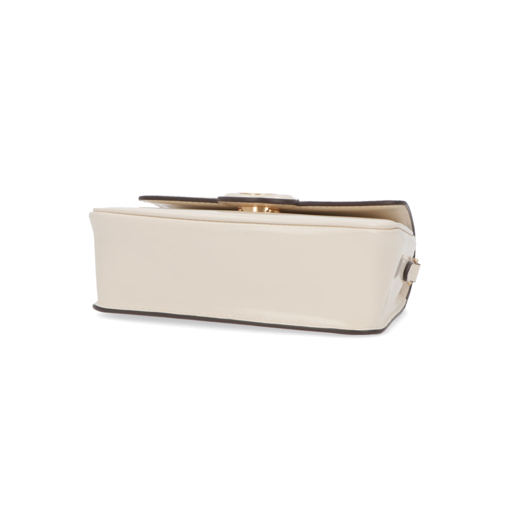 Tory Burch ハンドバッグ ROBINSON ライトクリーム ショルダーバッグ クロスボディ 2WAY 153233