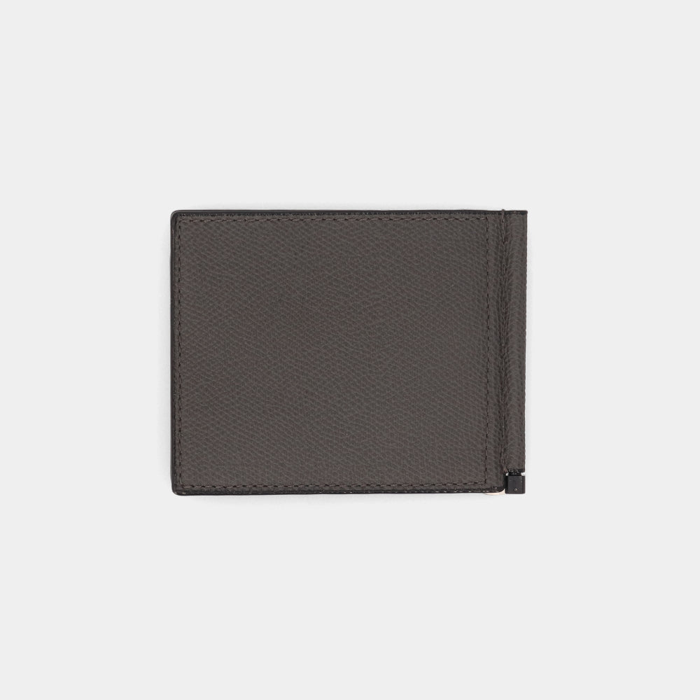 ヴァレクストラ VALEXTRA SGSR0080028LRDWG99 マネークリップ 財布 ブランド ダークグレー メンズ レディース 新品