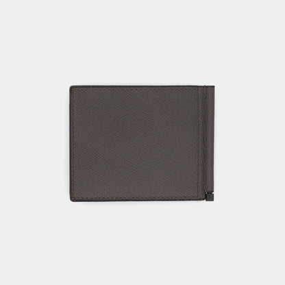 ヴァレクストラ VALEXTRA SGSR0080028LRDWG99 マネークリップ 財布 ブランド ダークグレー メンズ レディース 新品
