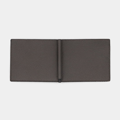 ヴァレクストラ VALEXTRA SGSR0080028LRDWG99 マネークリップ 財布 ブランド ダークグレー メンズ レディース 新品
