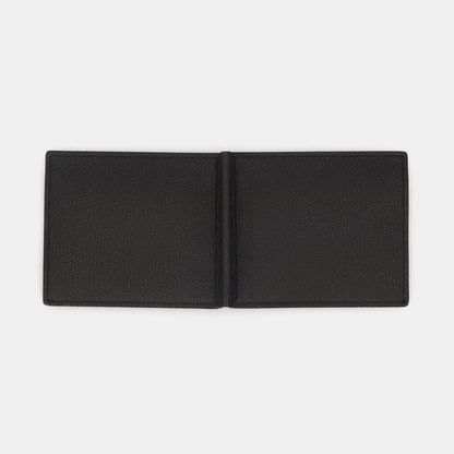 ヴァレクストラ VALEXTRA SGSR0080028LRDWG99 マネークリップ 財布 ブランド ブラック メンズ レディース 新品