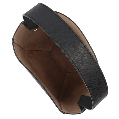 VALEXTRA ショルダーバッグ バケットバッグ ブラック