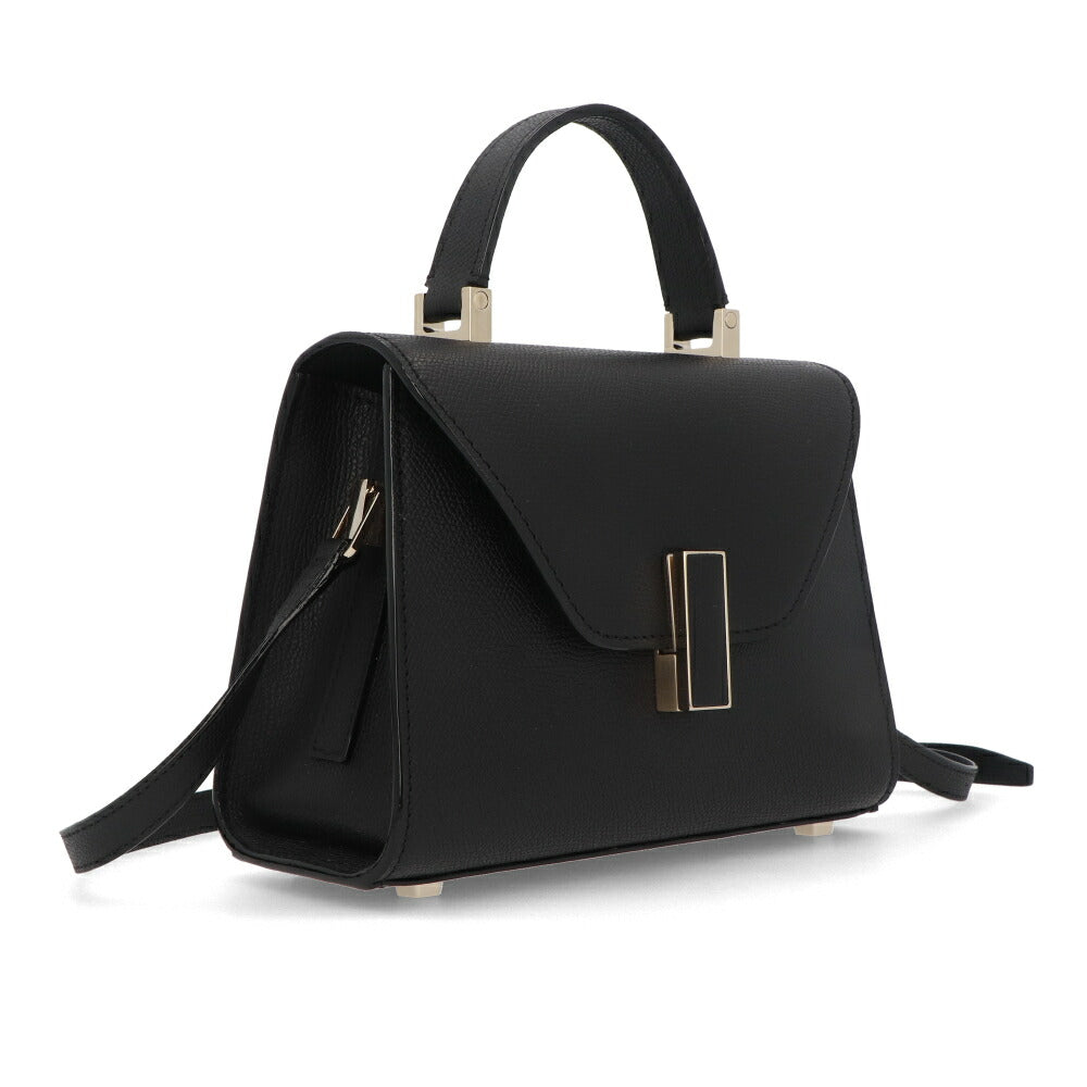 VALEXTRA ハンドバッグ イジィデ ミニ ISIDE MINI ブラック