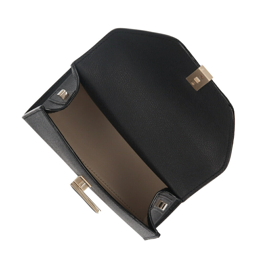 VALEXTRA ハンドバッグ イジィデ ミニ ISIDE MINI ブラック