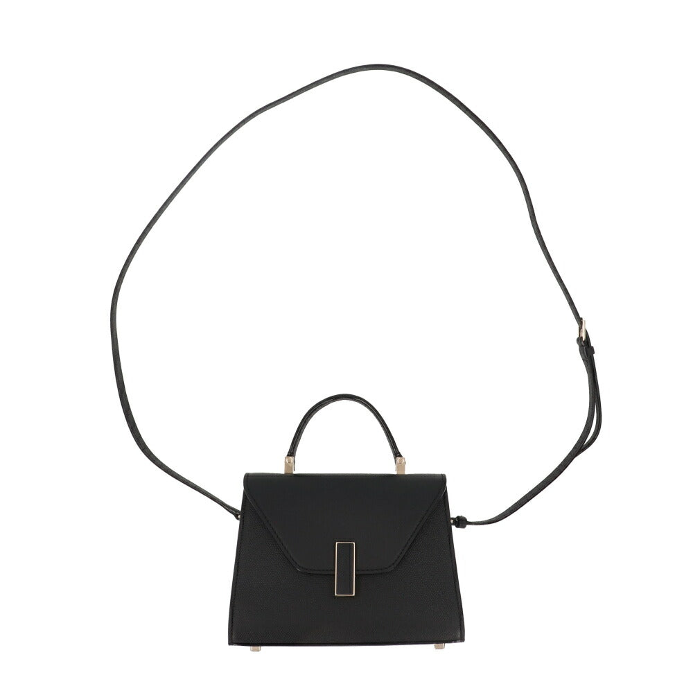 VALEXTRA ハンドバッグ イジィデ ミニ ISIDE MINI ブラック