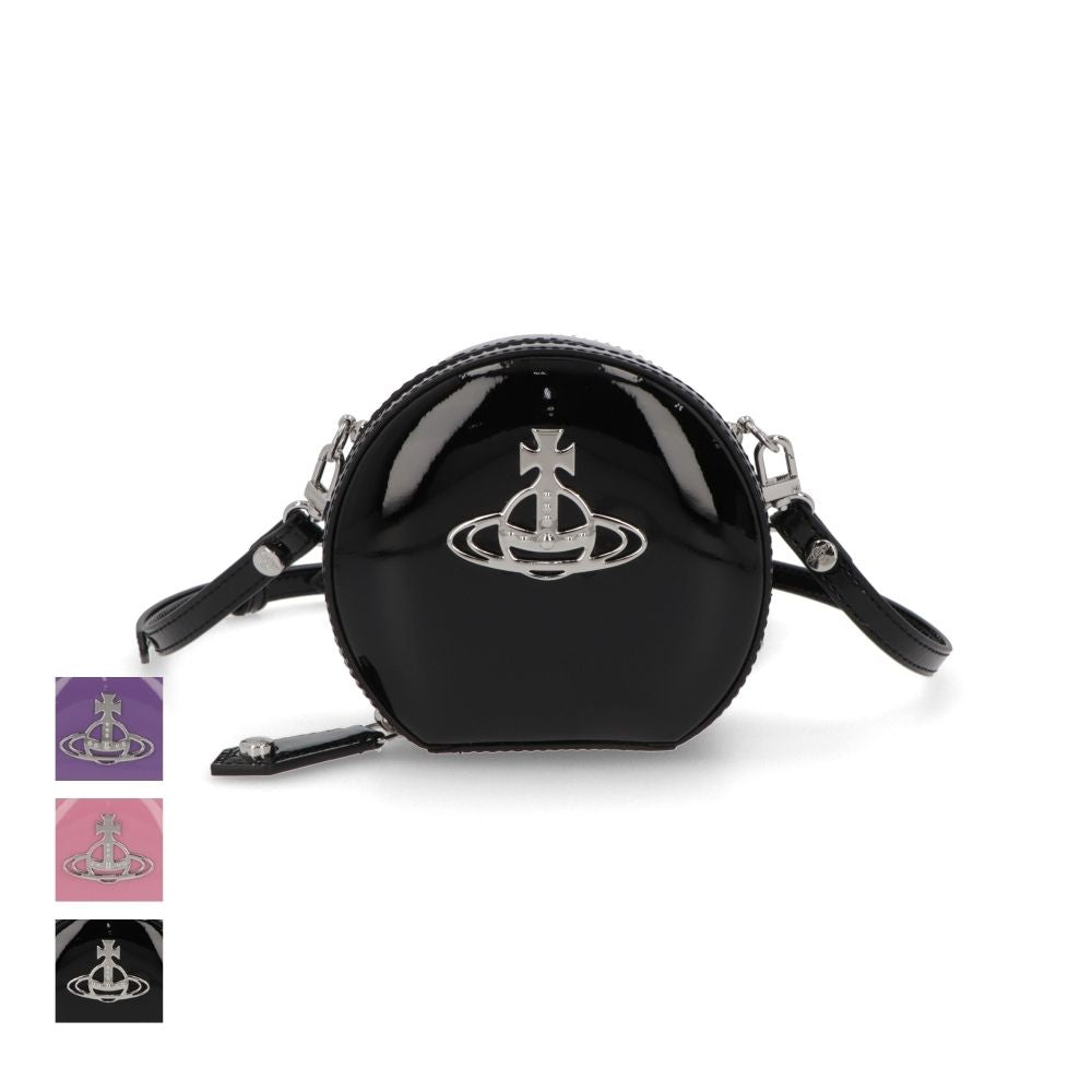 Vivienne Westwood ヴィヴィアン・ウエストウッド レディース バッグ ショルダーバッグ ピンク パープル ブラック ロゴ ミニバッグ 押し型 43030101