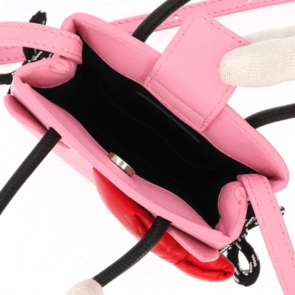 【中古/Aランク】 BALENCIAGA バレンシアガ レディース バッグ ショルダーバッグ ピンク レザー フォンホルダー サンリオ 619043 1CBP3