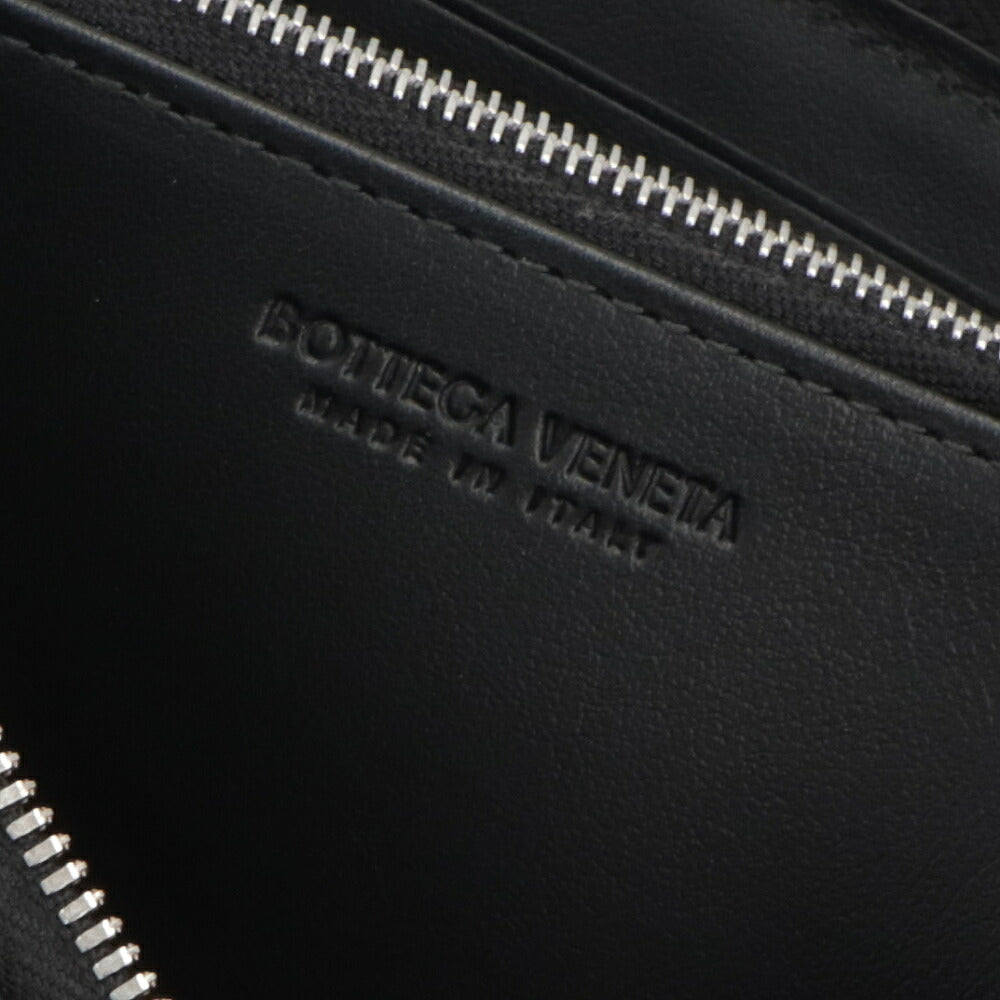 【中古/新品同様】 BOTTEGA VENETA ボッテガ ヴェネタ メンズ 財布 長財布 マキシイントレチャート ブラック 中古 651368 V3UO1 8803