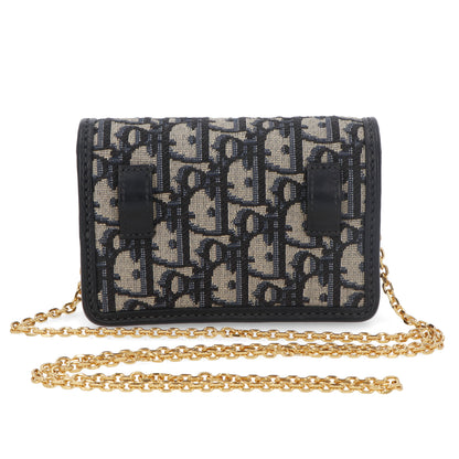 クリスチャンディオール CHRISTIAN DIOR ショルダーバッグ 30モンテーニュ ナノポーチ レディース ポシェット オブリーク ジャガード