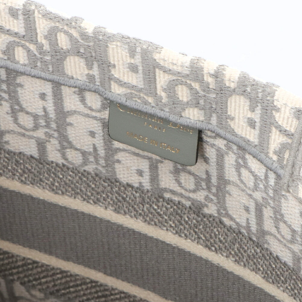 【中古/Aランク】 CHRISTIAN DIOR クリスチャンディオール レディース バッグ トートバッグ ブックトート グレー系 キャンバス シリアルあり ミディアム カナージュ