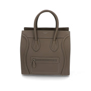 【中古/Aランク】CELINE セリーヌ レディース バッグ ハンドバッグ ラゲージミディアムショッパー グレージュ系 廃盤