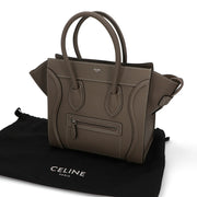 【中古/Aランク】 CELINE セリーヌ レディース バッグ ハンドバッグ ラゲージ マイクロ グレージュ系 廃盤