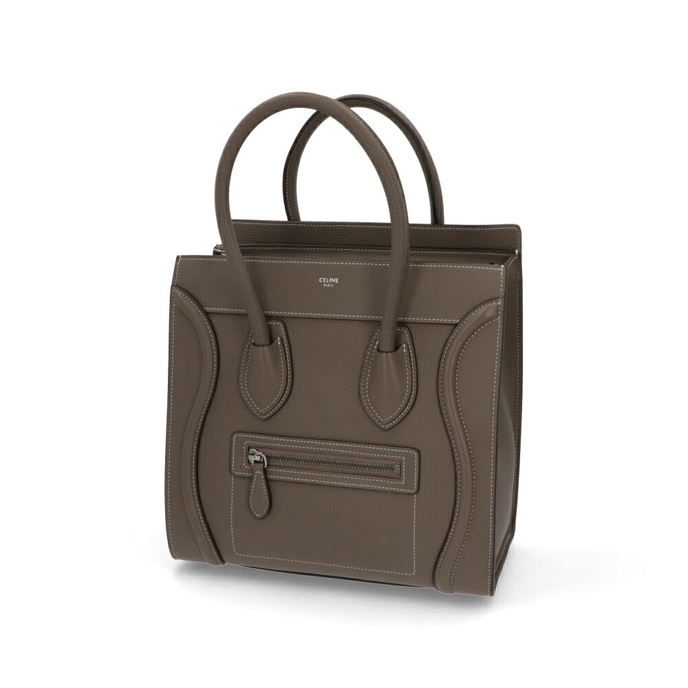 【中古/Aランク】CELINE セリーヌ レディース バッグ ハンドバッグ ラゲージ マイクロ グレージュ系 廃盤