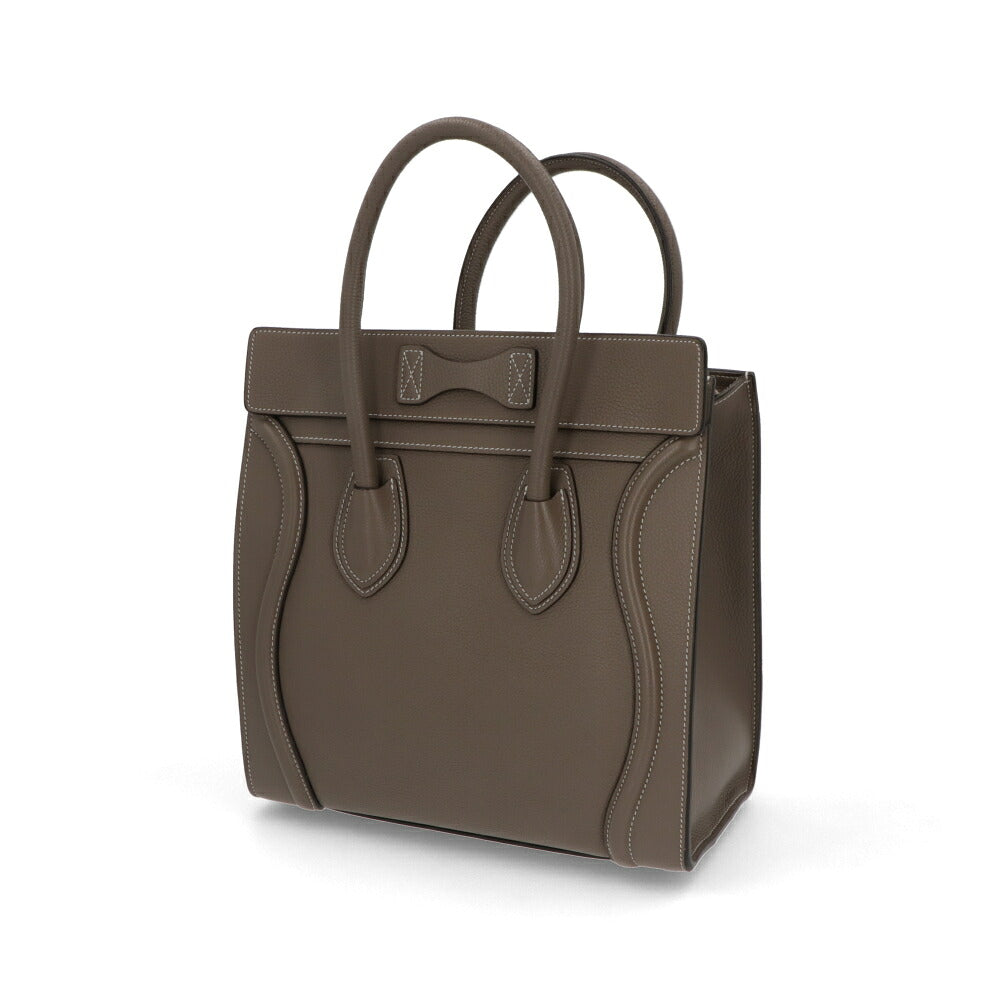【中古/Aランク】CELINE セリーヌ レディース バッグ ハンドバッグ ラゲージ マイクロ グレージュ系 廃盤